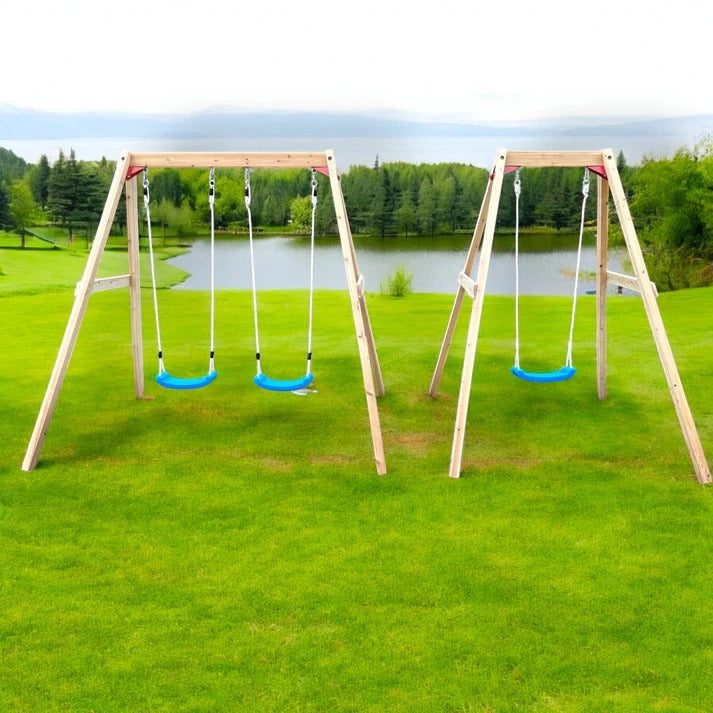 Dečija drvena ljuljaška KINDER HOME