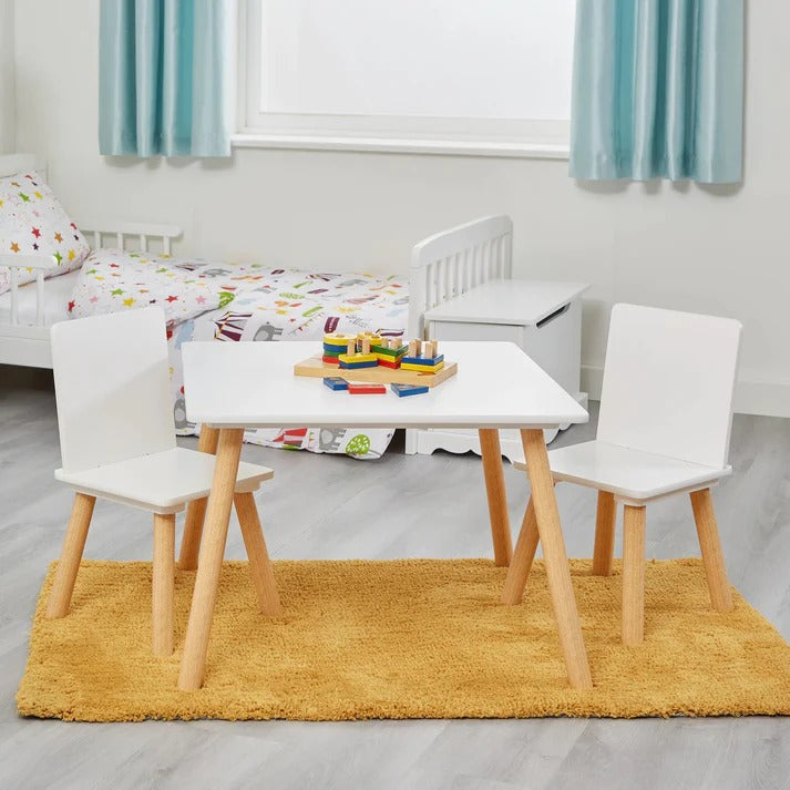 Dečiji sto sa 2 stolice KINDER HOME drveni set