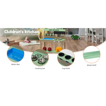 Dječja drvena kuhinja KINDER HOME