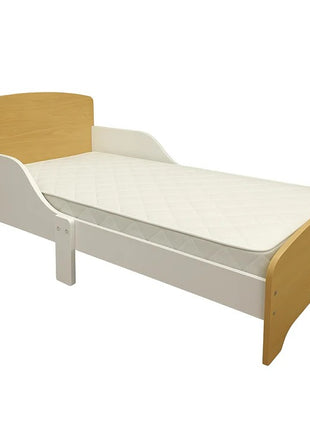 Dečiji drveni krevet sa zaštitom i ramom za dušek 140/70 cm – KINDER HOME